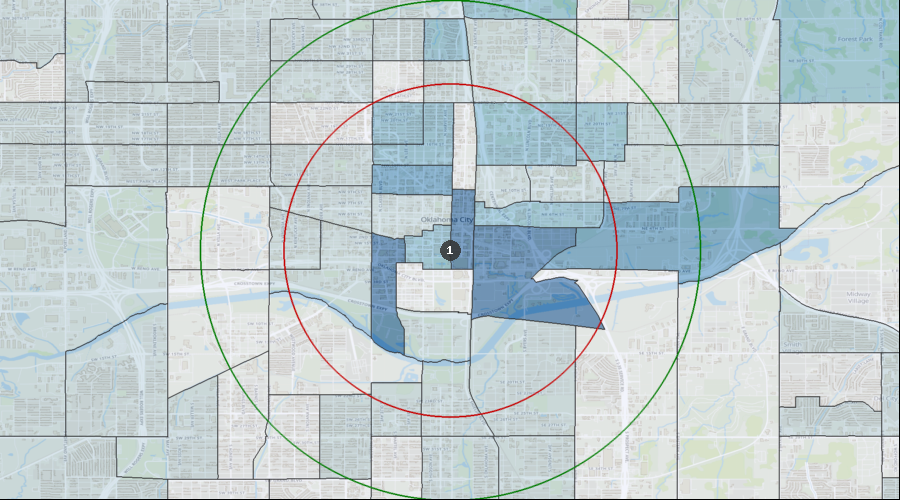 Oklahoma City, Oklahoma - Projected Population Growth Rate